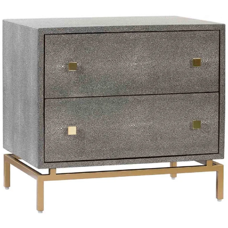 Petra Shagreen Nightstand