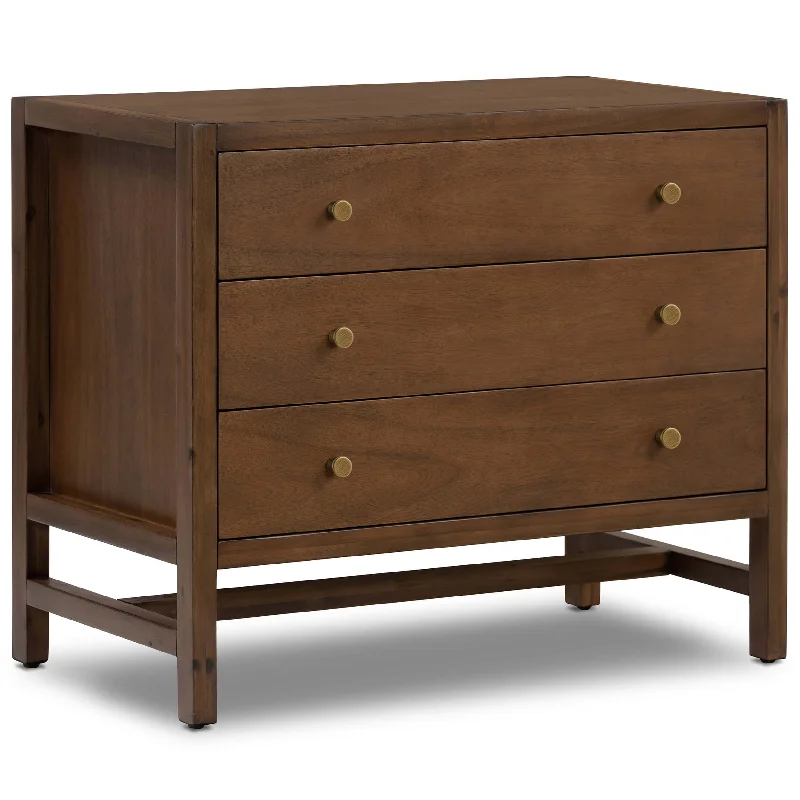 Sullivan Nightstand, Saddle Tan