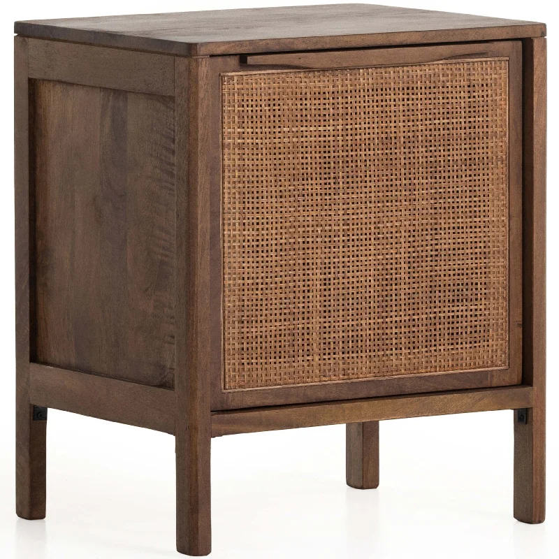 Sydney Right Nightstand, Brown Wash