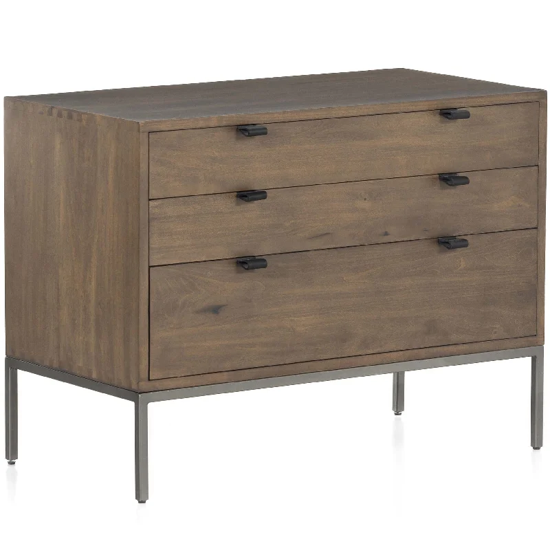 Trey Large Nightstand, Auburn Poplar