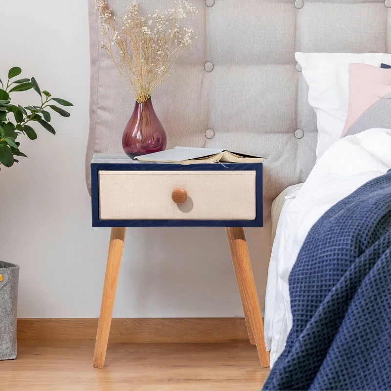 Vintage Nightstand with 1 drawer