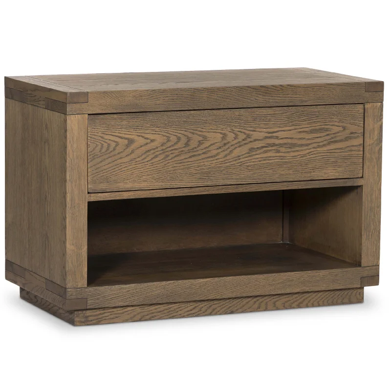 Warby Nightstand, Worn Oak