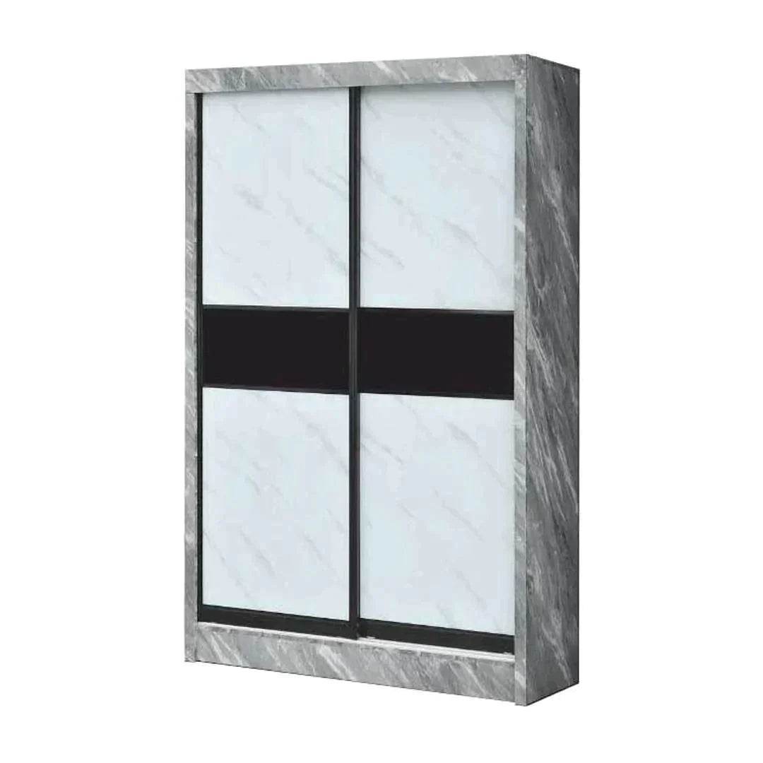 Belve Marble 4ft Sliding Wardrobe