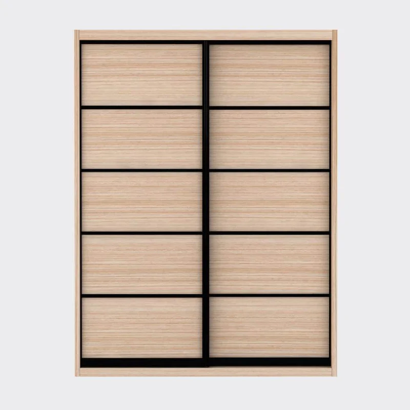 Bronx Modular Wardrobe (Light Oak)