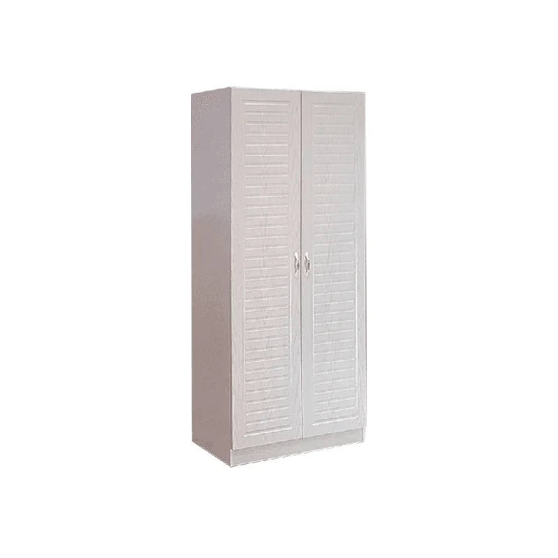 Cade 2 Open Door Wardrobe in White