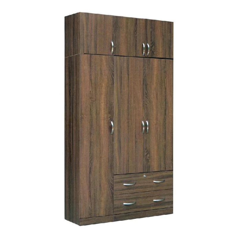 Elise Open 3 Door Wardrobe (With Top)