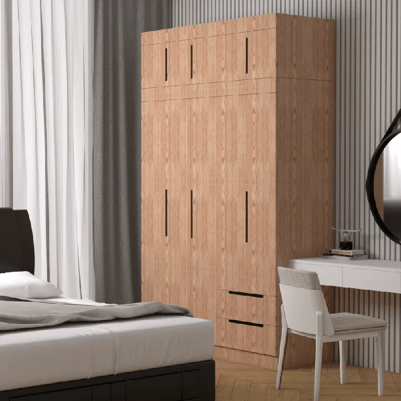 Harrison 5 Door Open Wardrobe with Top