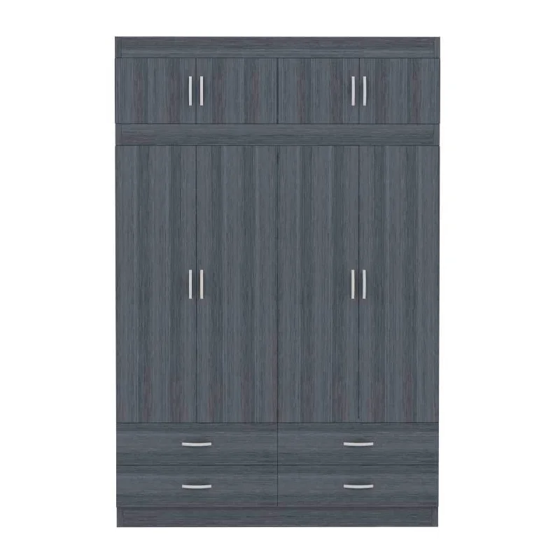 Quincy 4 Door Open Wardrobe with Top