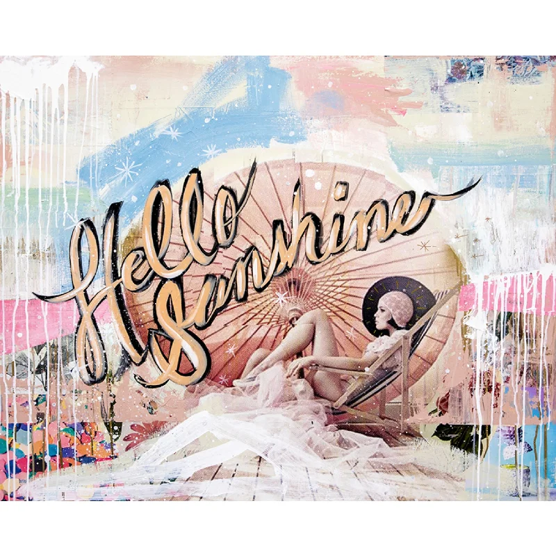 Hello Sunshine Canvas 36.00" x 48.00"