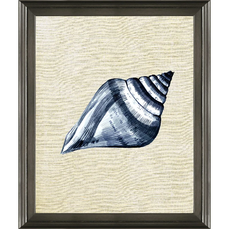 Indigo Shell 1 Wall Art 18.00" x 22.00"