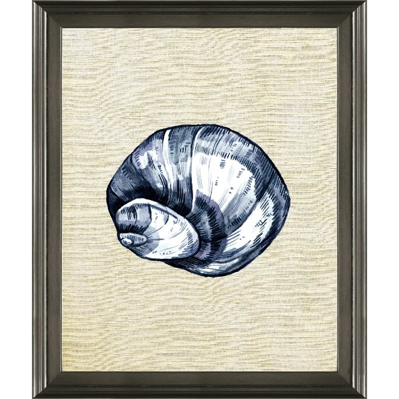 Indigo Shell 2 Wall Art 18.00" x 22.00"