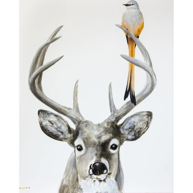 Brilliant Buck Canvas 50.00" x 40.00"