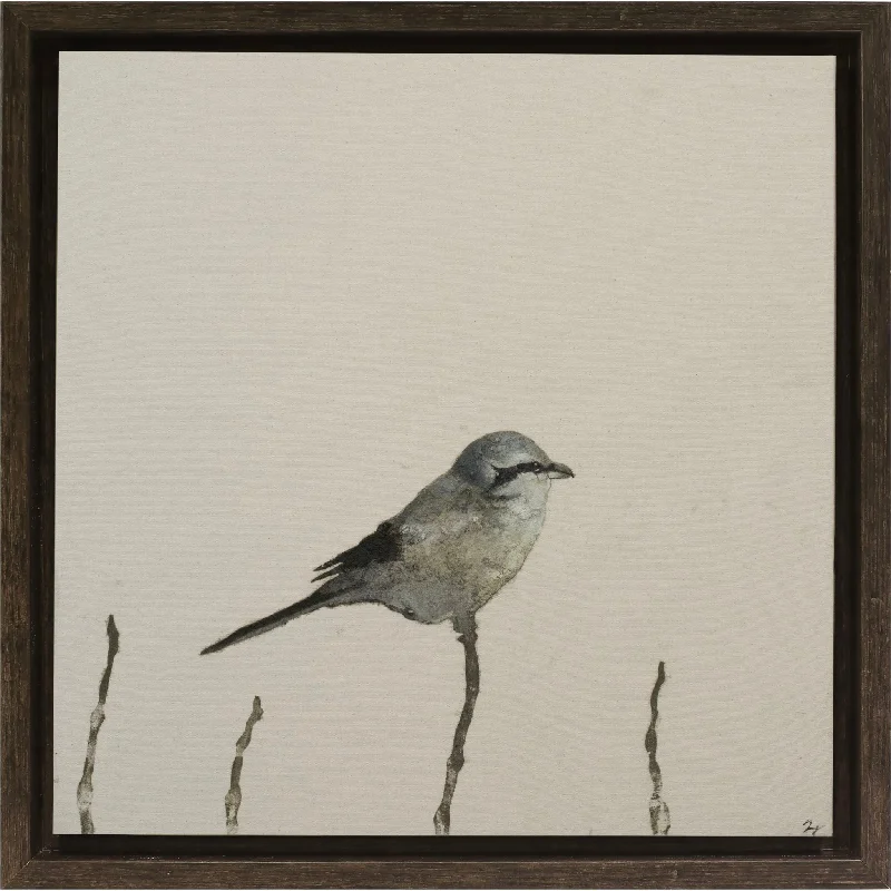 Neutral Bird II Wall Art 14.00" x 14.00"