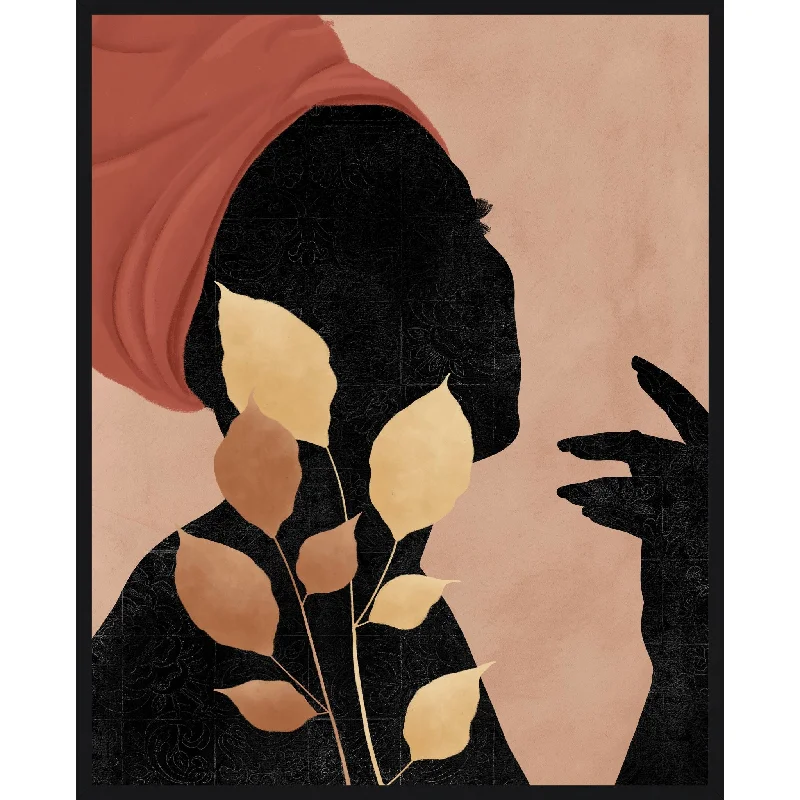 Silhouette Women Wall Art 17.00" x 21.00"