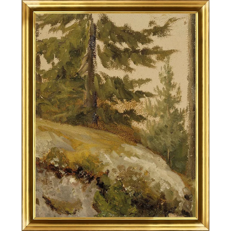 Vintage Landscape I Wall Art 11.00" x 13.00"